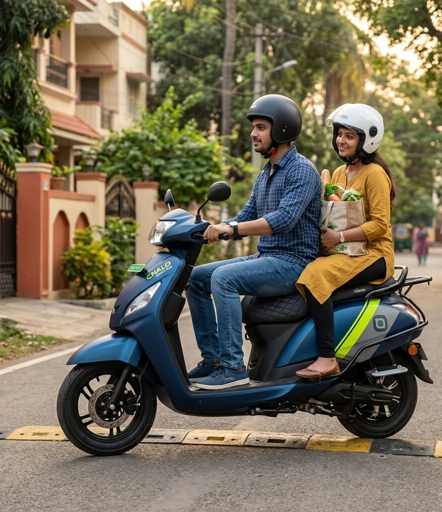 Chassis of the Chalo Smart ECO